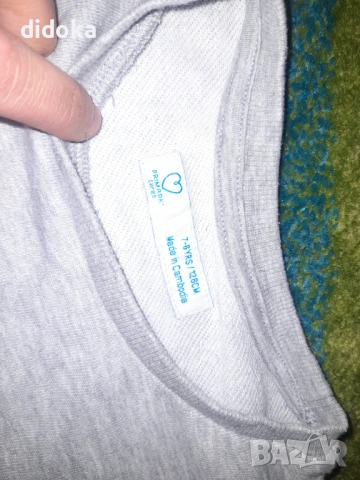 Сладка сива блуза , снимка 2 - Детски Блузи и туники - 53584522