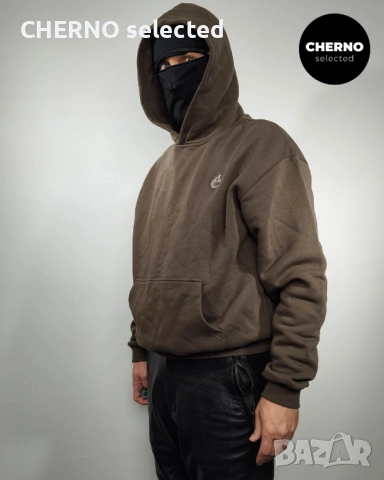 Мъжки суичър с качулка ERE STUDIOS oversized hoodie – размер L•XL – Отлично състояние, снимка 10 - Суичъри - 53405368