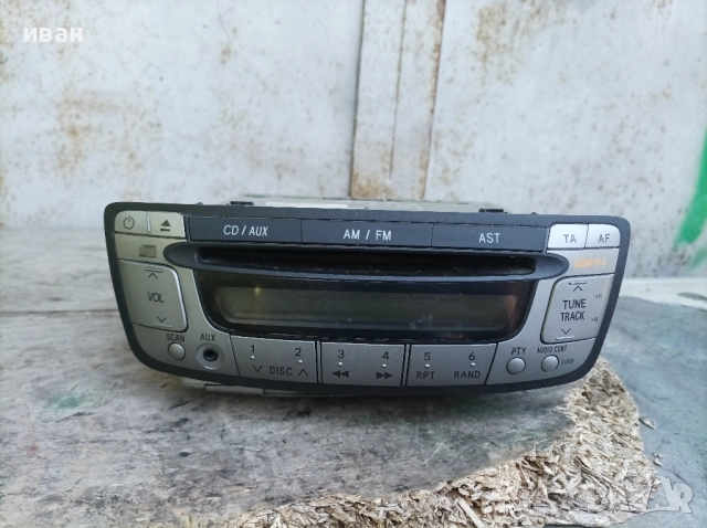 Радио CD player за Тойота Айго. 2009 год 