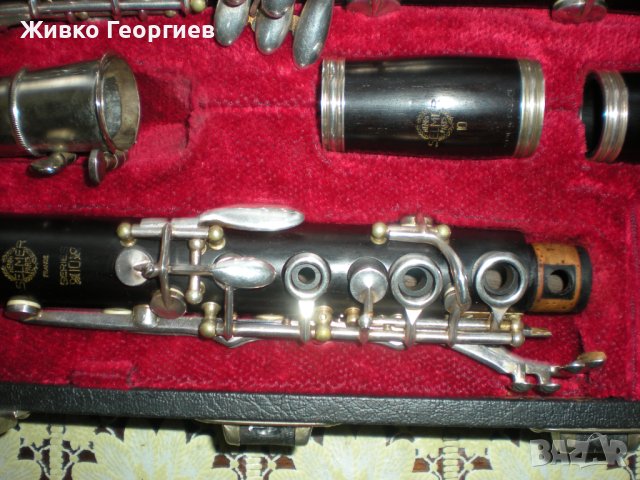 Кларинет Selmer10 пълен бьом, снимка 3 - Духови инструменти - 40521335