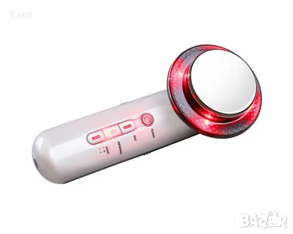 Ултразвуков масажор за лице и тяло с LED микроелектрически EMS масаж , снимка 8 - Масажори - 48397105