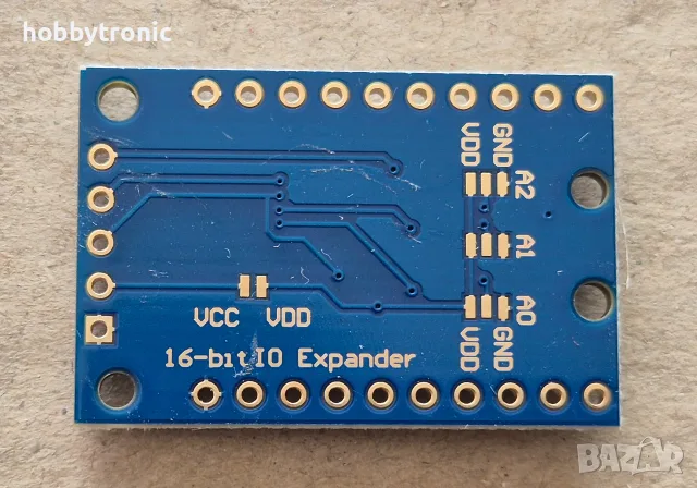 PCF8574T, PCF8575 I/O expander, I2C to LCD, снимка 3 - Друга електроника - 45188462