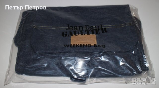 Jean Paul Gaultier лека раница деним / Оригинална, снимка 5 - Раници - 42696028