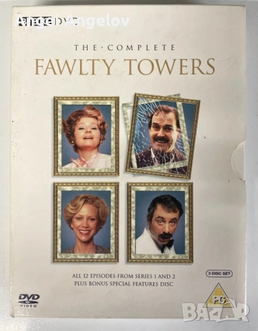 Fawlty Towers 3 x DVD Set Complete Series 1 & 2 TV Comedy Faulty BBC Box R2 