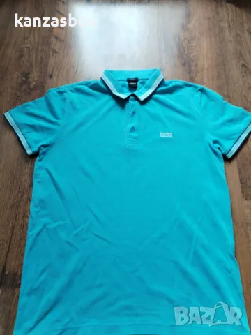 Hugo Boss Men's Paddy Polo Shirt - страхотна мъжка тениска ХЛ, снимка 4 - Тениски - 49609396