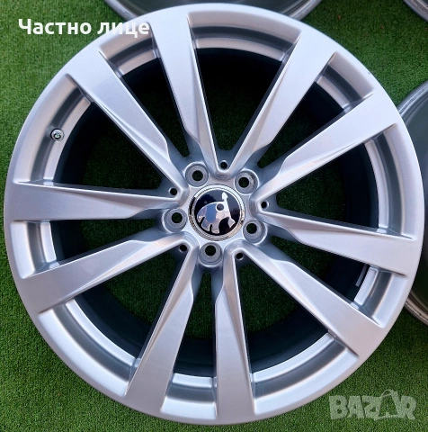 Продавам 4бр 19-ки джанти за Шкода Супърб, Супърб Скаут, Кодиак, Еняк , снимка 5 - Гуми и джанти - 53118864