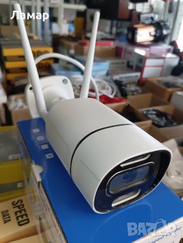 WiFi IP безжична камера FULL HD 5MP за външен монтаж видеонаблюдение, снимка 3 - IP камери - 41530464