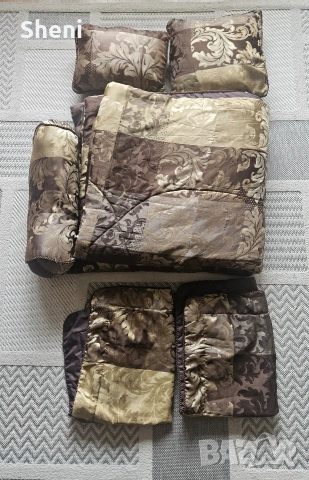 Кувертюра, покривало за спалня от 6 части, снимка 3 - Покривки за легло - 53289923