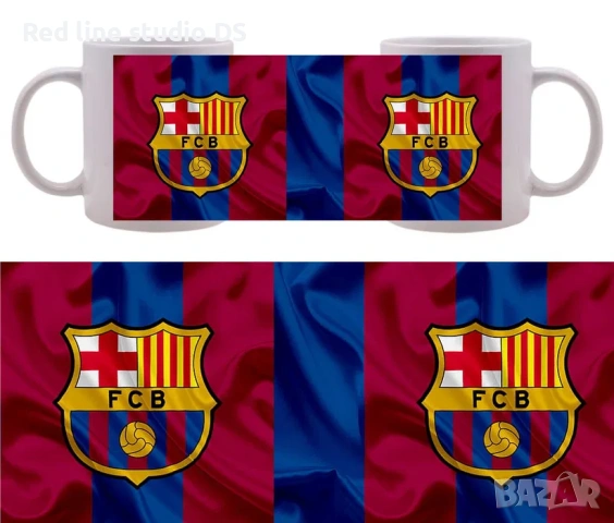 Чаша с емблемата на ФК "Барселона", снимка 3 - Арт сувенири - 53800825