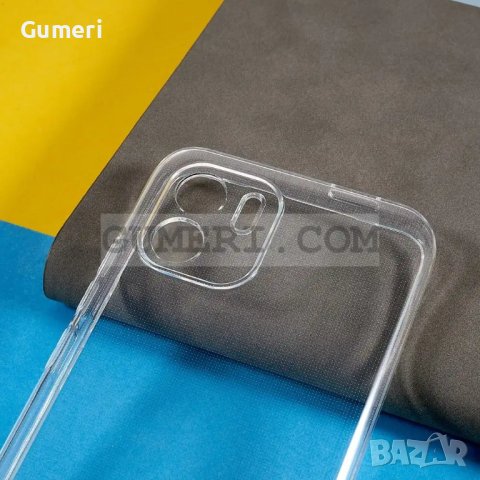  Xiaomi Redmi A2 Прозрачен Силиконов Гръб Със Защита За Камерата, снимка 3 - Калъфи, кейсове - 42648456