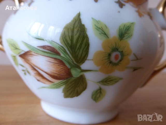 Полски порцеланови захарница и каничка за мляко латиера 1925 г, снимка 8 - Прибори за хранене, готвене и сервиране - 41323285