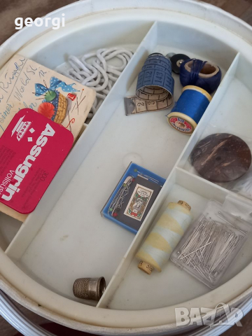 Два ретро немски шивашки кутии за принадлежности, снимка 10 - Колекции - 36180928