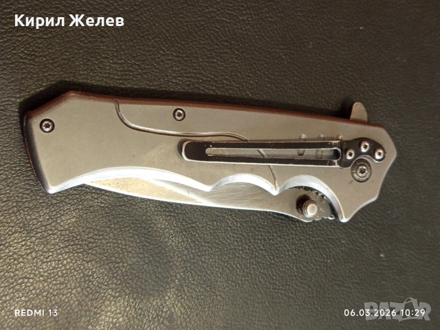 Джобен нож с дефект за части ремонт КОЛЕКЦИЯ ДЕКОРАЦИЯ 48941, снимка 8 - Ножове - 53731540