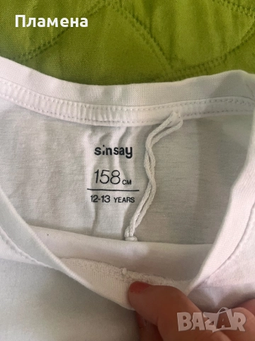 Тънка блуза синсей ръст 158 см като нова , снимка 3 - Детски Блузи и туники - 51909478