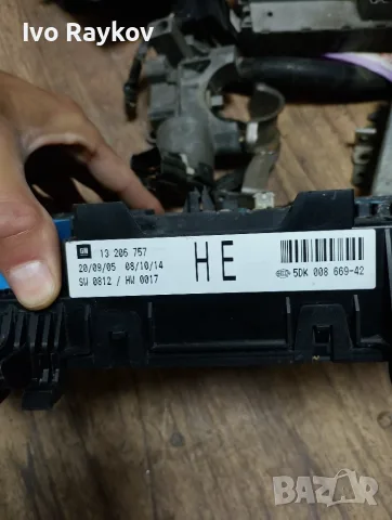 Бушонно табло OPEL ASTRA H, ZAFIRA B GM 13206757, 5DK 008 669-42, снимка 3 - Части - 56060387