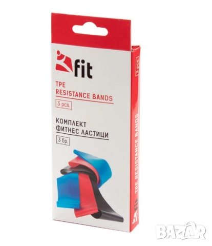 Комплект фитнес ластиците за тренировка, снимка 2 - Фен артикули - 52748654