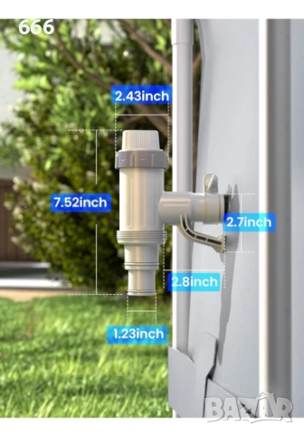 Вентил за басейн, снимка 6 - Басейни и аксесоари - 53695046