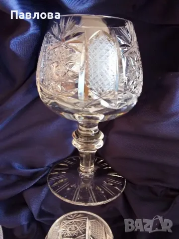 Кристални чаши серия,, Ропотамо ", снимка 2 - Чаши - 48219329