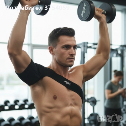 Ортеза за рамо JINGBA Shoulder Support JB-8010 - без напрежение в мускулите, снимка 3 - Спортна екипировка - 52348448