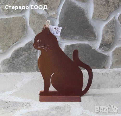 МЕТАЛНА ДЕКОРАЦИЯ КОТКА