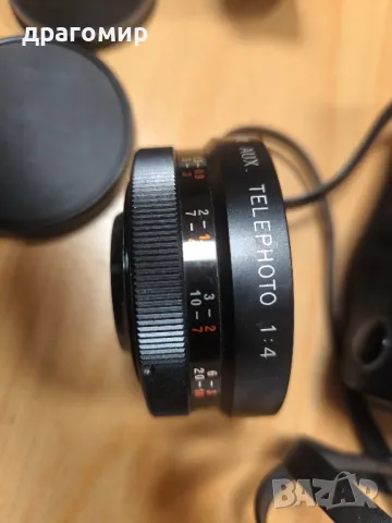 YASHIKOR AUX WIDE ANGLE 1:4 YASHIKOR AUX TELEPHOTO 1:4, снимка 6 - Обективи и филтри - 48111174
