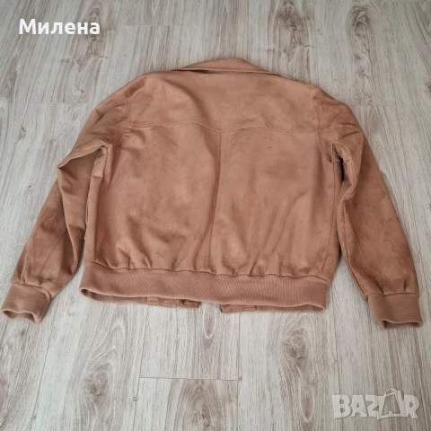 Мъжко кожено яке - XL, снимка 6 - Якета - 50791043