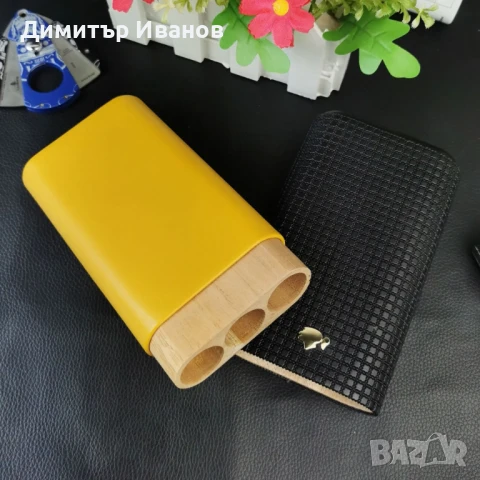 Cohiba кедров калъф за 3 пури, снимка 16 - Други - 50998392