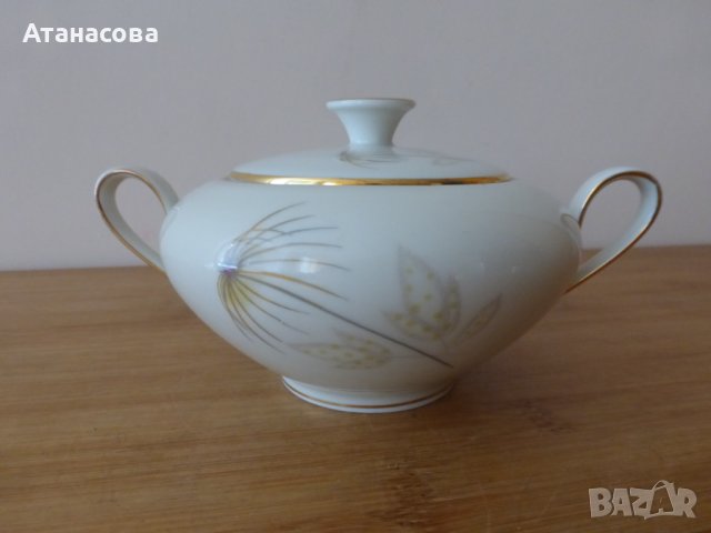 Немска порцеланова захарница БАВАРИЯ 1970 г, снимка 2 - Аксесоари за кухня - 41751061