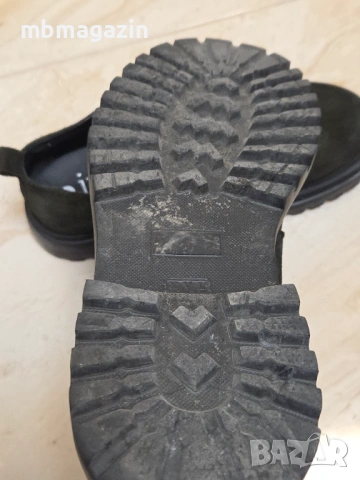 Inci марка мъжки обувки, естествена кожа, №40, велур, цвят каки, снимка 8 - Ежедневни обувки - 53841052