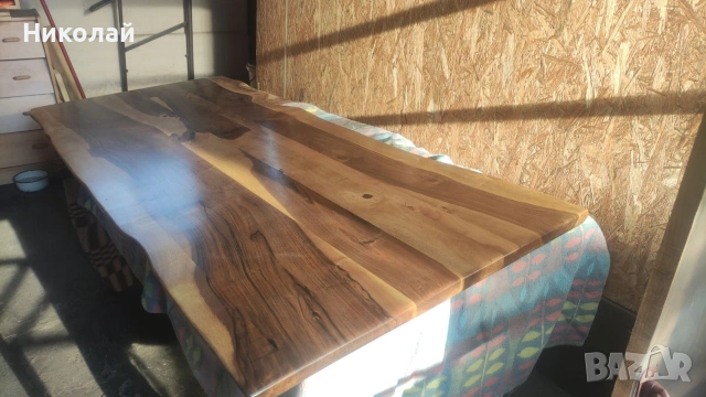 Маса от масив орех, снимка 8 - Маси - 53541669