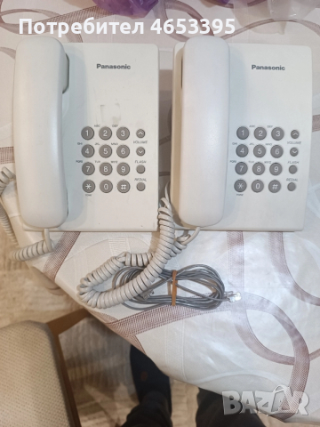 Стационарен телефон Panasonic , снимка 4 - Стационарни телефони и факсове - 52444706