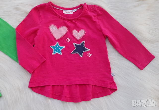 Бебешки блузи 9-12 месеца, снимка 4 - Бебешки блузки - 44820741