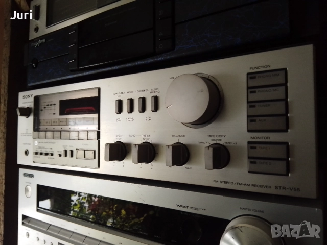 Sony str v 55 транзисторен ресивър 81 г., снимка 3 - Ресийвъри, усилватели, смесителни пултове - 52731429