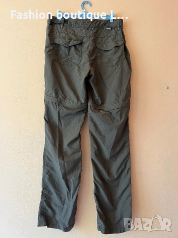 Ice Peak Дамски зелен шушляков панталон с джобове 38 размер с цип за премахване на крачолите 💚💚💚, снимка 6 - Панталони - 52117035