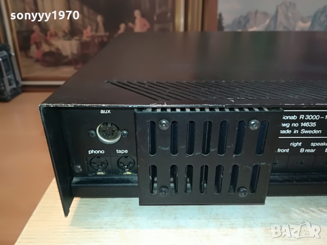 SONAB R3000 RECEIVER-MADE IN SWEDEN 1003221226, снимка 15 - Ресийвъри, усилватели, смесителни пултове - 36056015