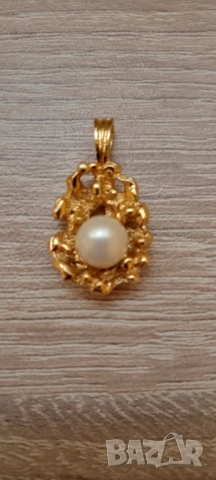 Позлатени бижута,брошка. Висулка , снимка 7 - Други - 49868104