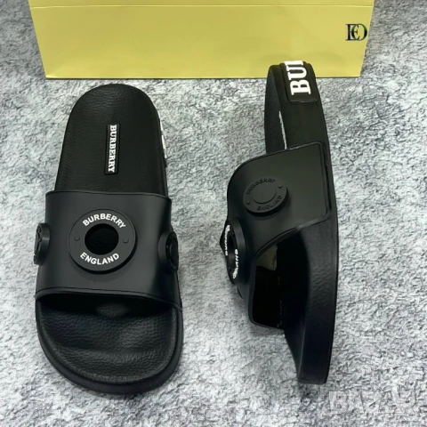 мъжки чехли valentino garavani gucci burberry louis vuitton , снимка 4 - Мъжки чехли - 51093359