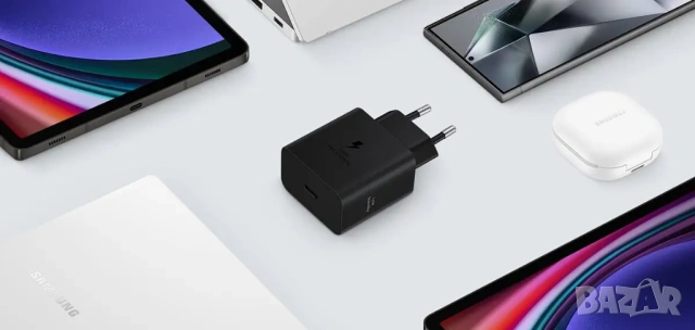 Продавам оригинално бързо Зарядно устройство Samsung 45W ЗАПЕЧАТАНО, снимка 2 - Оригинални зарядни - 53576916