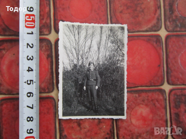 Картичка снимка немски войник 3 райх с2