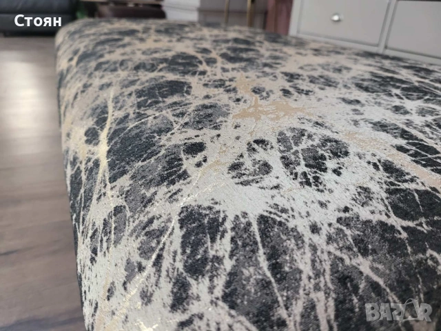 Голяма табуретка от плат, снимка 5 - Дивани и мека мебел - 53760131