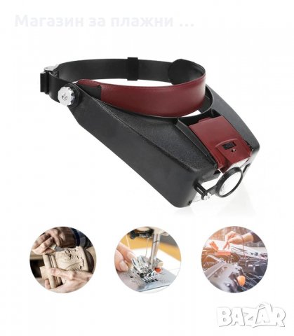 РАБОТНИ ЛУПИ ЗА ГЛАВА С РАЗЛИЧНИ УВЕЛИЧЕНИЯ, МОДЕЛ 81007 - код 81007, снимка 3 - Друга електроника - 34159087