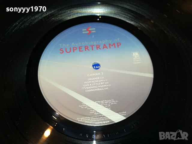 поръчана-SUPERTRAMP MADE IN ENGLAND 2503221942, снимка 11 - Грамофонни плочи - 36232688