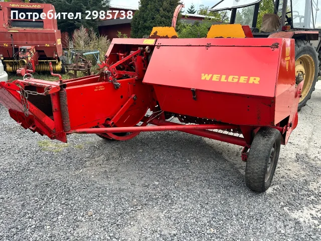 Балировачка / сламопреса Welger ap45, снимка 3 - Селскостопанска техника - 56274355