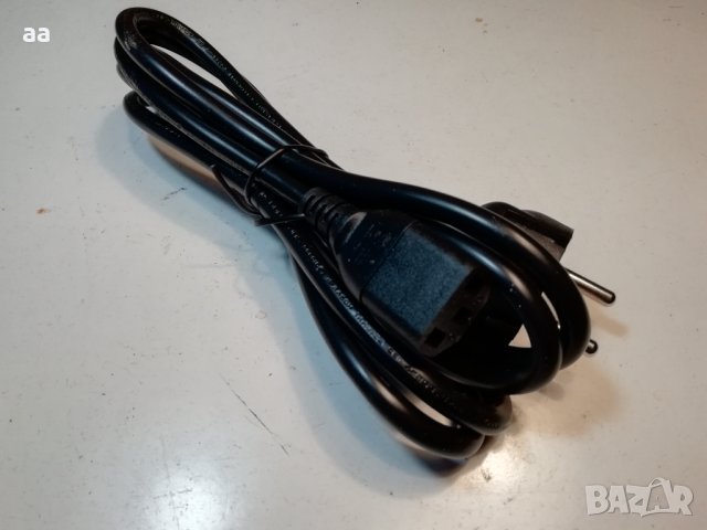 Захранващ кабел за компютър, снимка 1 - Кабели и адаптери - 42691249