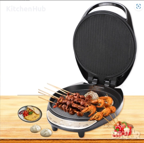 Мултифункционална компактна електрическа тостер машина 1100W, снимка 6 - Тостери - 52382085