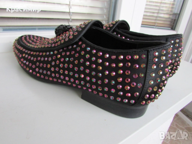 Мъжки обувки с камъни Kurt Geiger, снимка 6 - Официални обувки - 52530726