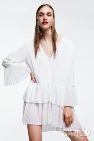 Нова рокля Zara S размер, снимка 4 - Рокли - 49880625