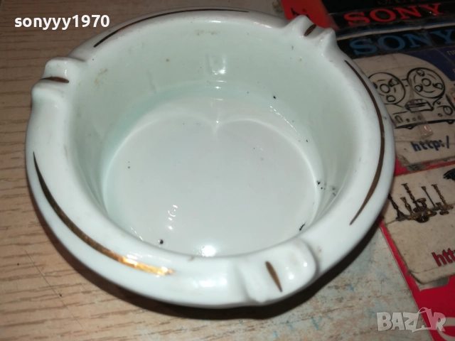 ПОРЦЕЛАНОВ ПЕПЕЛНИК ОТ СОЦА 3010251621, снимка 6 - Антикварни и старинни предмети - 52236884