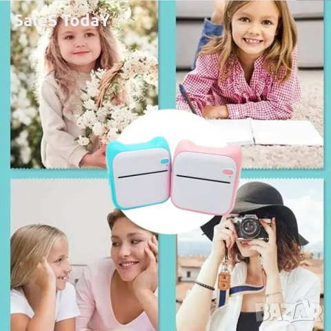 Принтер, Термо принтер за телефон, Bluetooth, снимка 1