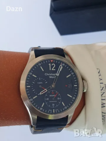 Пилотски Christopher Ward C8 Power Reserve Limited Edition. Бартер, снимка 7 - Мъжки - 55747629